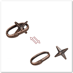 Classic IQ Metal Brain Teaser Magic Toy Puzzle Game Funny Gift Lock Novel
