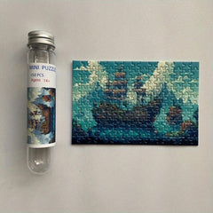 150Pcs Mini Test Tube Puzzle Painting Jigsaw Educational Toys
