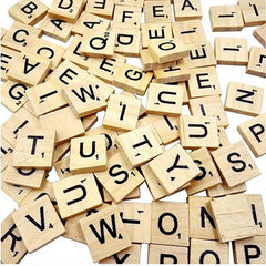 Lowercase Alphabet Spelling Word Pieces 100 Pack
