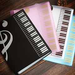 Music Piano Sheet Note File Holder for Students & Musicians