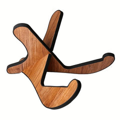 Wooden Guitar Stand Folk Classical Folding Portable Display