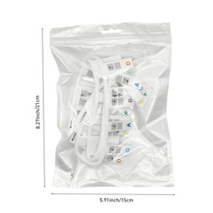 Music Note Silicone Stickers for 61 & 88 Keys Piano Keyboard