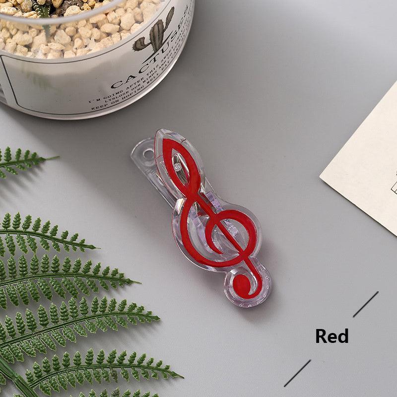 Funny Piano Music Book Clip Spring Holder for Instruments