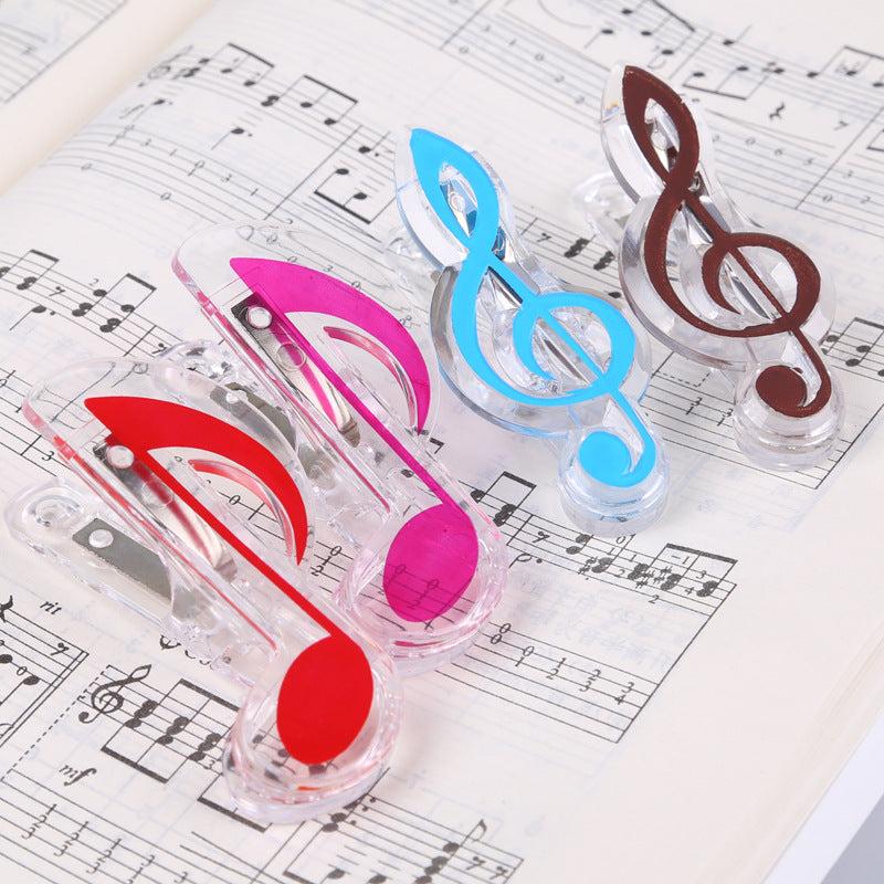 Funny Piano Music Book Clip Spring Holder for Instruments