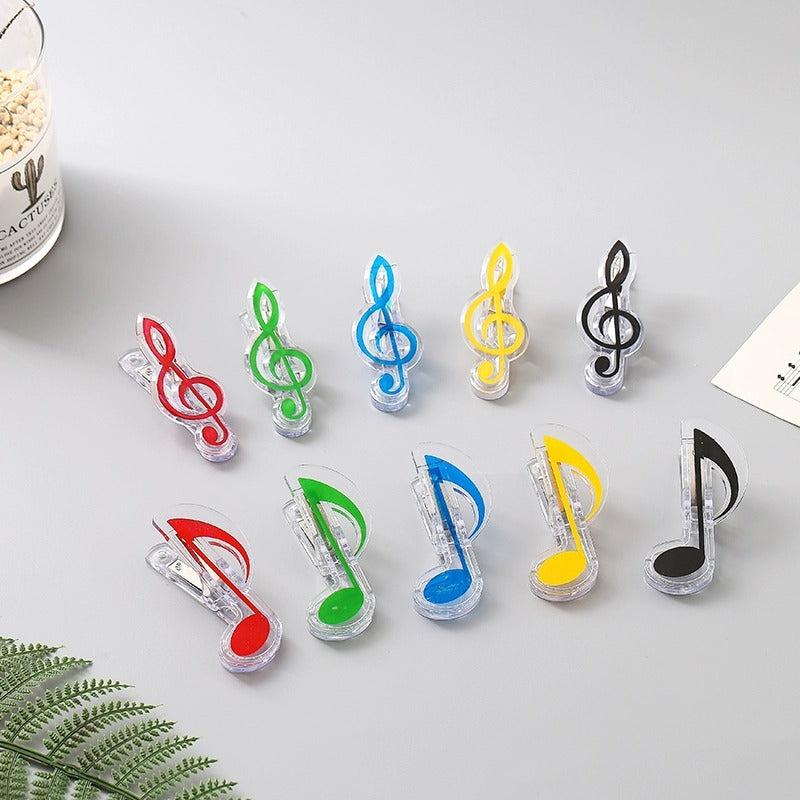 Funny Piano Music Book Clip Spring Holder for Instruments