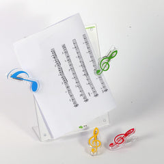 Funny Piano Music Book Clip Spring Holder for Instruments