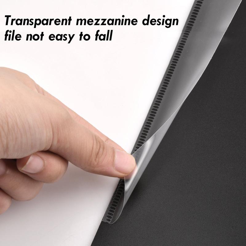 6 Pages A4 Music Folder Piano Guitar Organiser Anti Glare