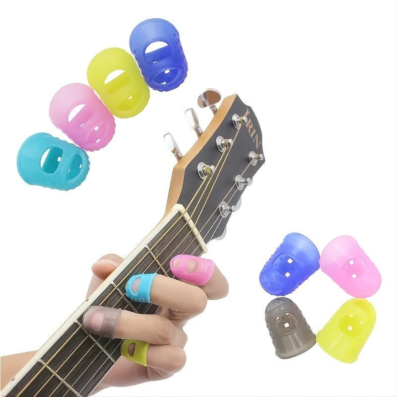 10pcs Anti Scald Finger Thimbles Silicone Gloves for DIY Crafts