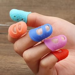 10pcs Anti Scald Finger Thimbles Silicone Gloves for DIY Crafts