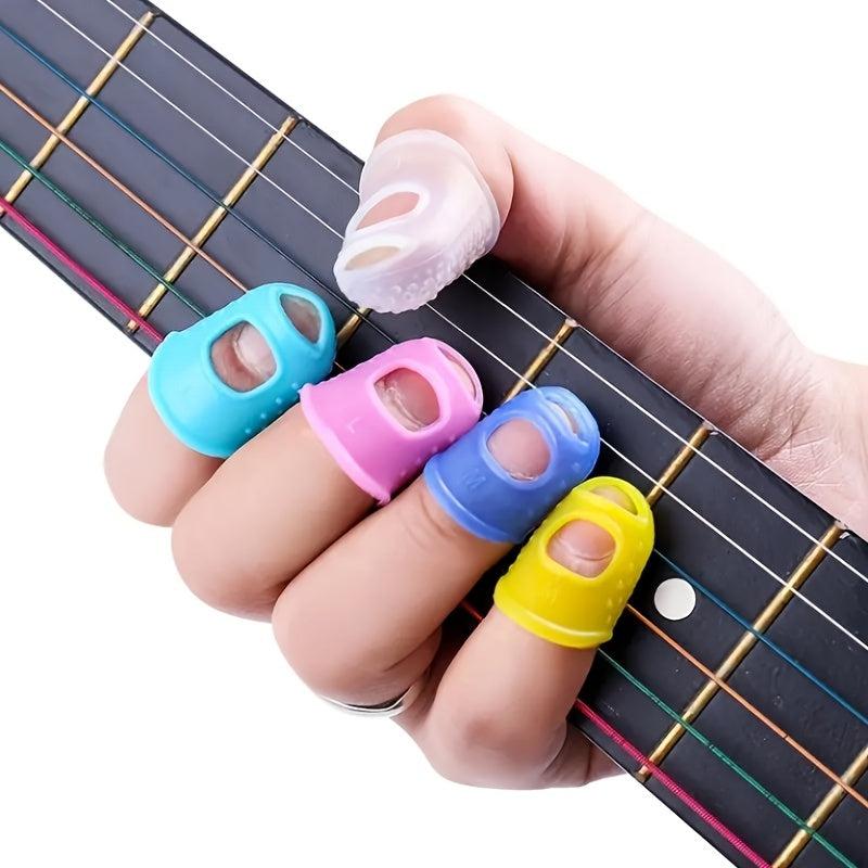 10pcs Anti Scald Finger Thimbles Silicone Gloves for DIY Crafts