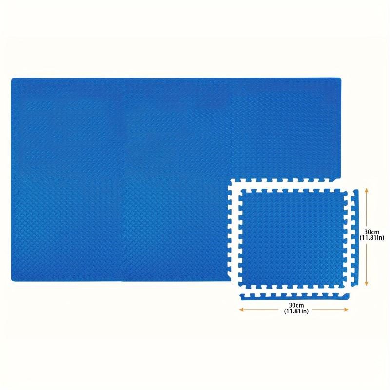6pcs Foam Interlocking Floor Mats Exercise Fitness Carpet Child Mat