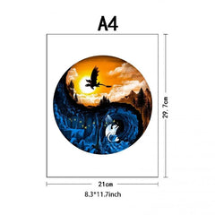 Unique Animal Shaped Wooden Puzzles for Teens and Adults