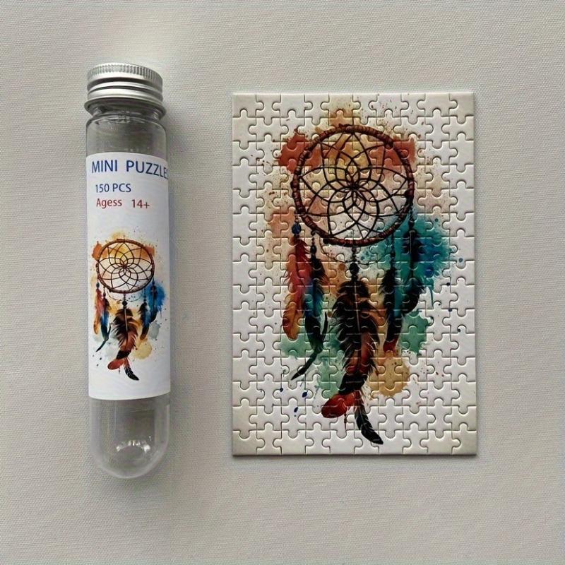 Mini Test Tube Puzzle Painting Jigsaw Puzzle Game