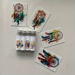 Mini Test Tube Puzzle Painting Jigsaw Puzzle Game