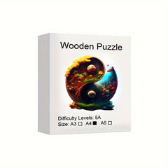 Wooden Elements Gossip Array Wood Puzzle High Difficulty Magic Intelligence Toy