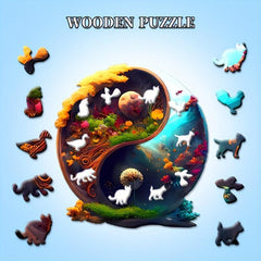 Wooden Elements Gossip Array Wood Puzzle High Difficulty Magic Intelligence Toy