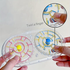 3D Gear Maze Bead Children's Puzzle Toy Handheld Game