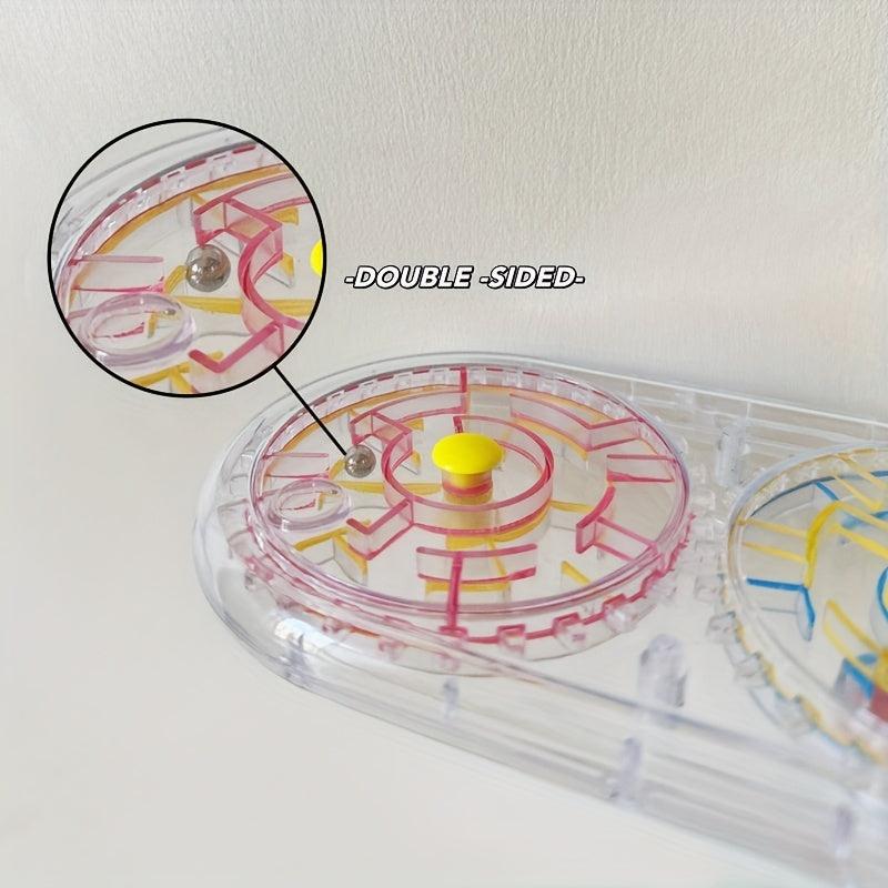 3D Gear Maze Bead Children's Puzzle Toy Handheld Game