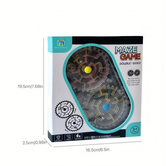 3D Gear Maze Bead Children's Puzzle Toy Handheld Game