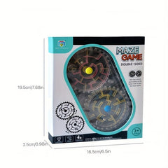 3D Gear Maze Bead Children's Puzzle Toy Handheld Game