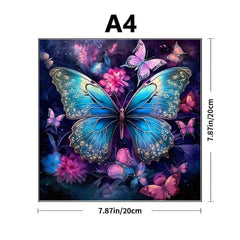 Colorful Butterfly Puzzle Irregular Wooden Brain Teaser Toy