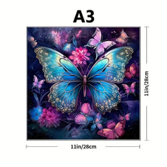 Colorful Butterfly Puzzle Irregular Wooden Brain Teaser Toy