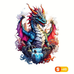 Dragon Wooden Puzzle High Difficulty Concentration Training