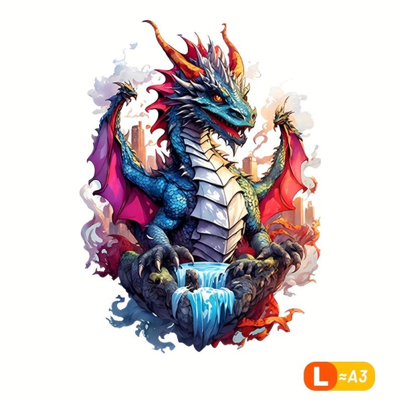 Dragon Wooden Puzzle High Difficulty Concentration Training