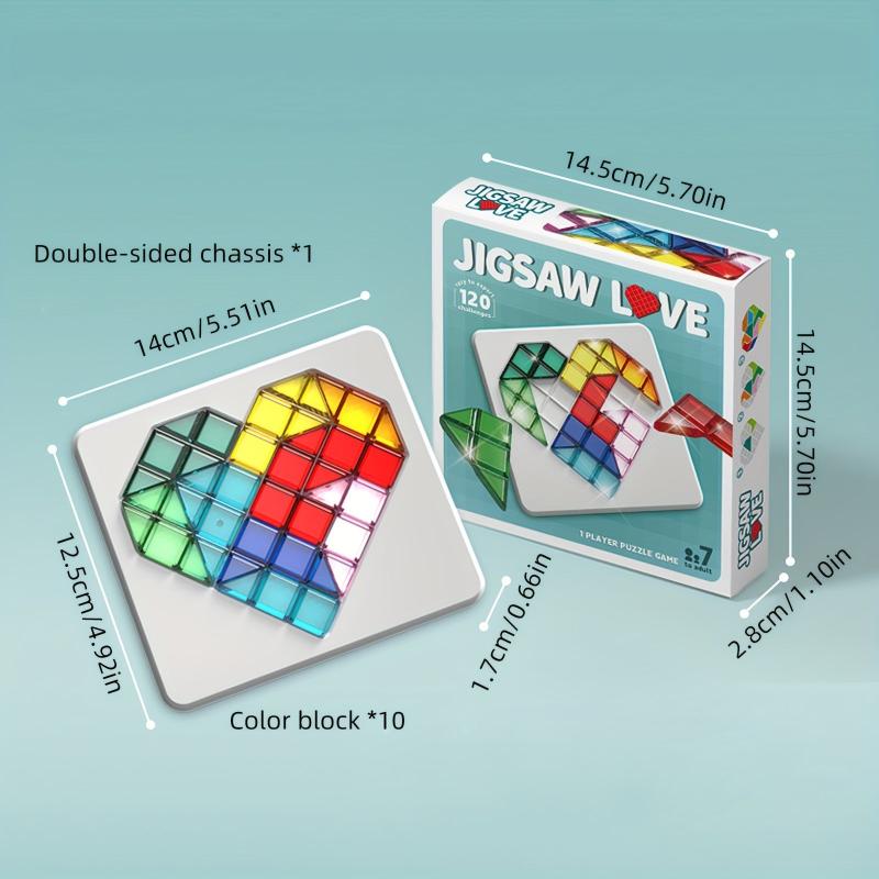 Intelligent Heart shaped Puzzle Game