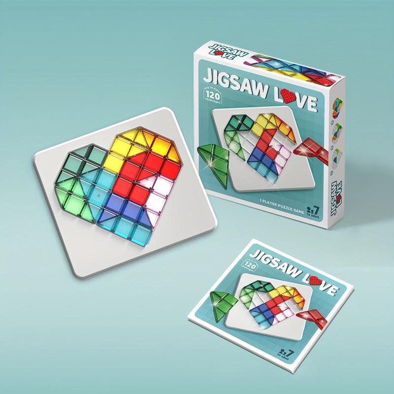 Intelligent Heart shaped Puzzle Game