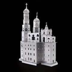 3D Metal Jigsaw Puzzle Model Ivan The Great Clock