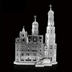 3D Metal Jigsaw Puzzle Model Ivan The Great Clock