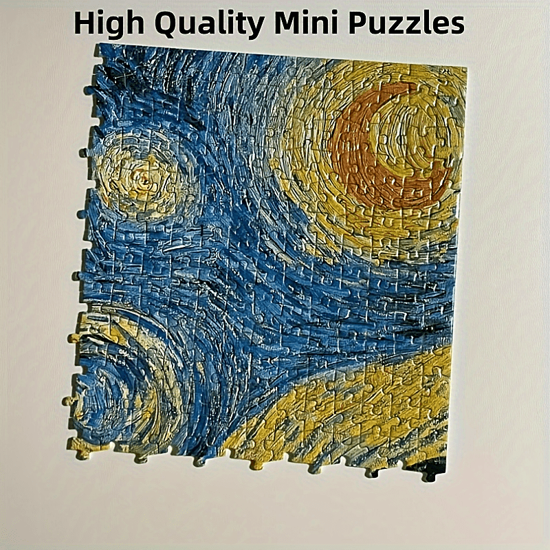 1000 Pieces Mini Jigsaw Puzzle Toys Adult Stress Reducing Paper Puzzles