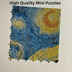 1000 Pieces Mini Jigsaw Puzzle Toys Adult Stress Reducing Paper Puzzles