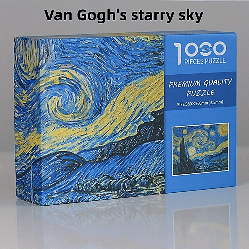 1000 Pieces Mini Jigsaw Puzzle Toys Adult Stress Reducing Paper Puzzles