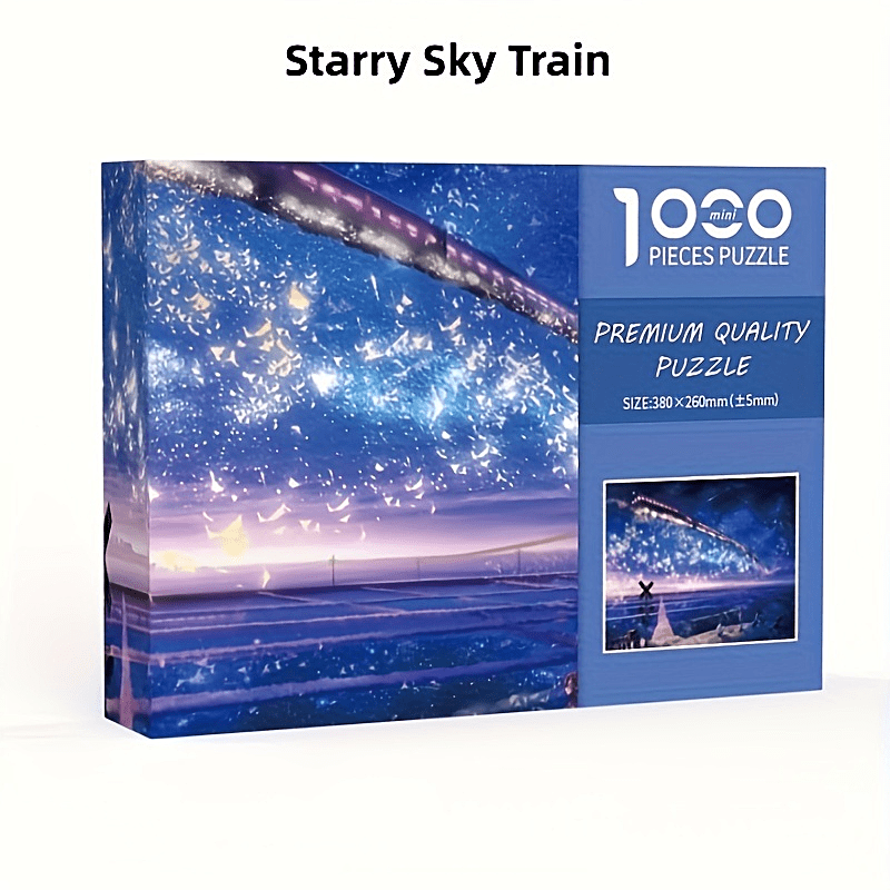 1000 Pieces Mini Jigsaw Puzzle Toys Adult Stress Reducing Paper Puzzles