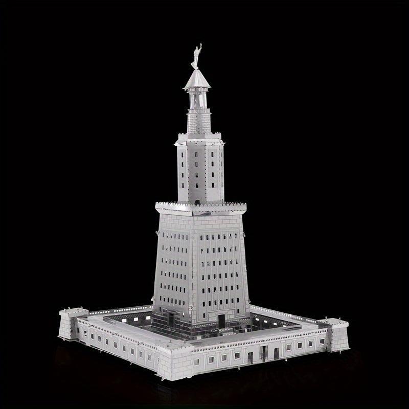 3D Metal Puzzle Alexander Lighthouse Educational Model