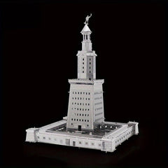 3D Metal Puzzle Alexander Lighthouse Educational Model