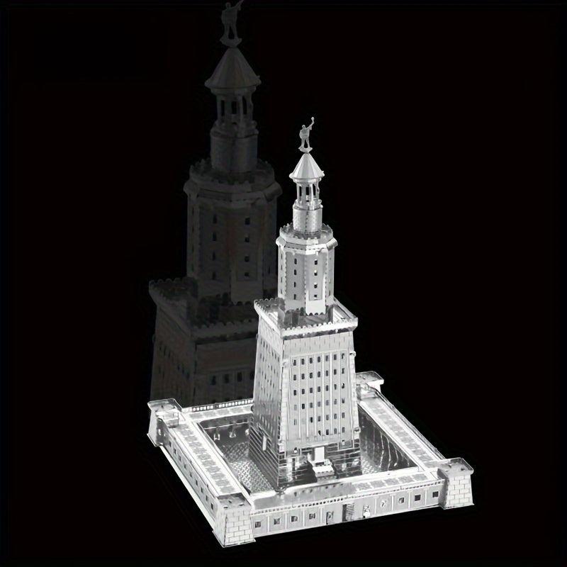 3D Metal Puzzle Alexander Lighthouse Educational Model