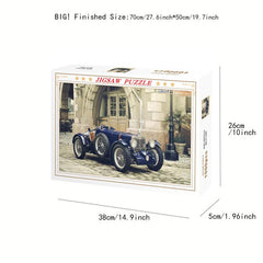 Classic Car 1000-Piece Puzzle High Difficulty 75x50cm