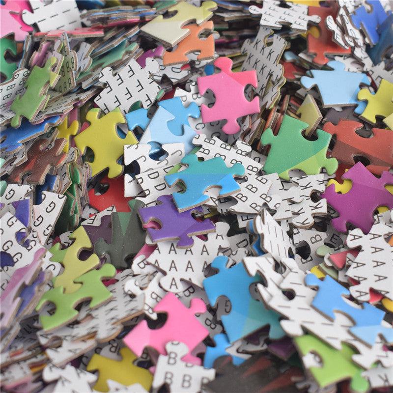 1000 Pieces Adult Rainbow Paper Puzzle