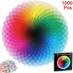 1000 Pieces Adult Rainbow Paper Puzzle