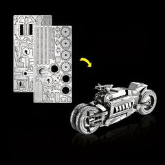 3D Metal Assembly Toy Motorcycle Model Puzzle Game