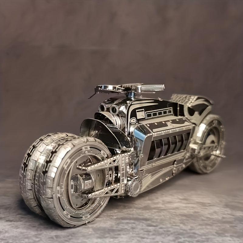 3D Metal Assembly Toy Motorcycle Model Puzzle Game