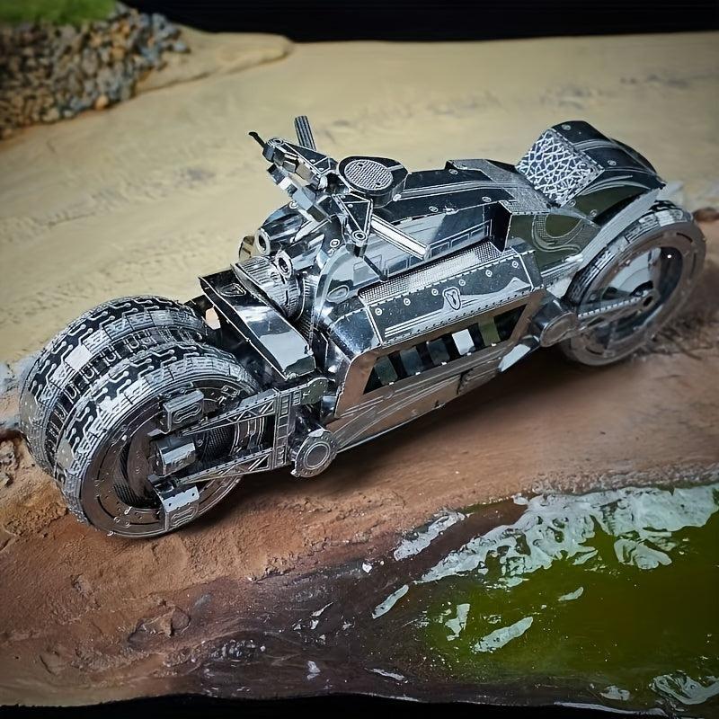 3D Metal Assembly Toy Motorcycle Model Puzzle Game