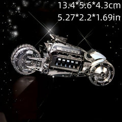 3D Metal Assembly Toy Motorcycle Model Puzzle Game