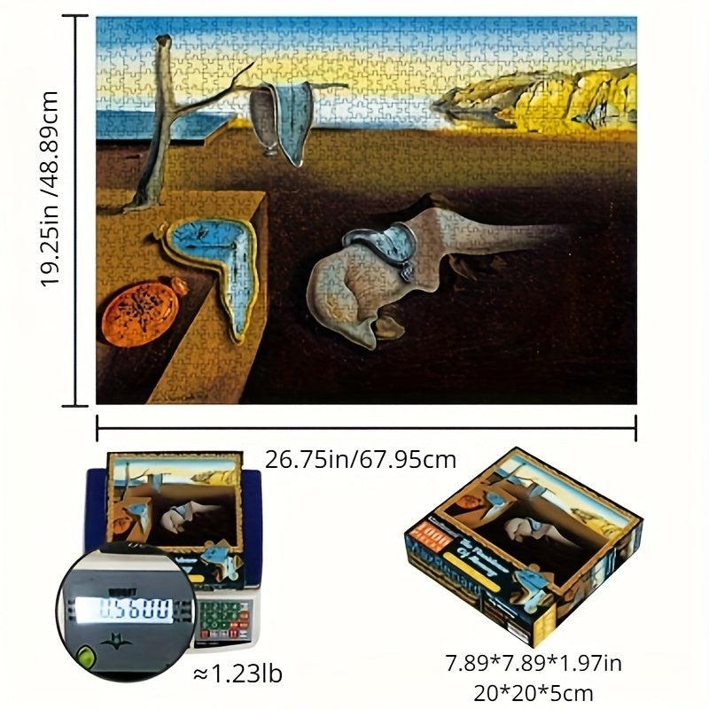 MaxRenard Jigsaw Puzzle 1000 Pieces Persistence Of Memory Art