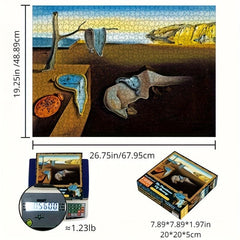 MaxRenard Jigsaw Puzzle 1000 Pieces Persistence Of Memory Art