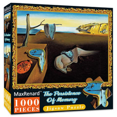 MaxRenard Jigsaw Puzzle 1000 Pieces Persistence Of Memory Art