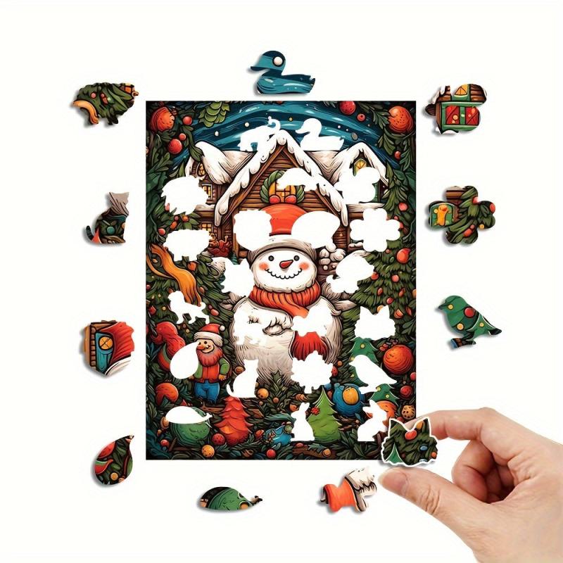 Christmas Animal Puzzle for Adults - Holiday Entertainment